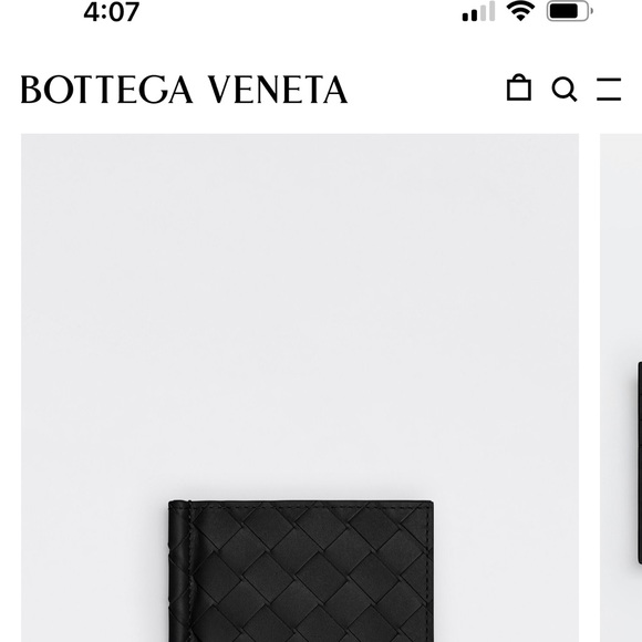 Bottega Veneta men’s bill clip wallet - Picture 11 of 12